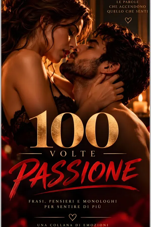 Copertina dell'ebook 100 VOLTE PASSIONE: Frasi, monologhi e parole per accendere il desiderio di mirko zulian