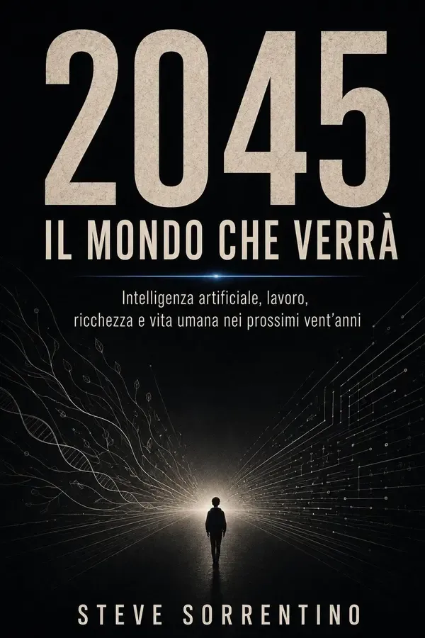 Copertina dell'ebook 2045: Il mondo che verrà di Steve Sorrentino