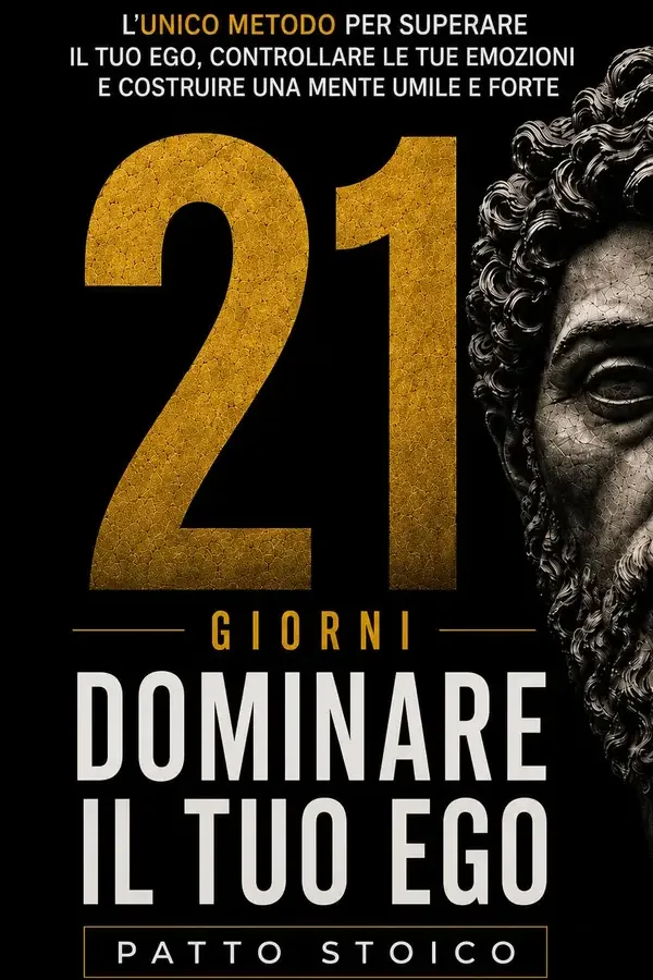 Copertina dell'ebook 21 giorni per dominare il tuo ego (21 giorni - Patto stoico) di PACTO ESTOICO