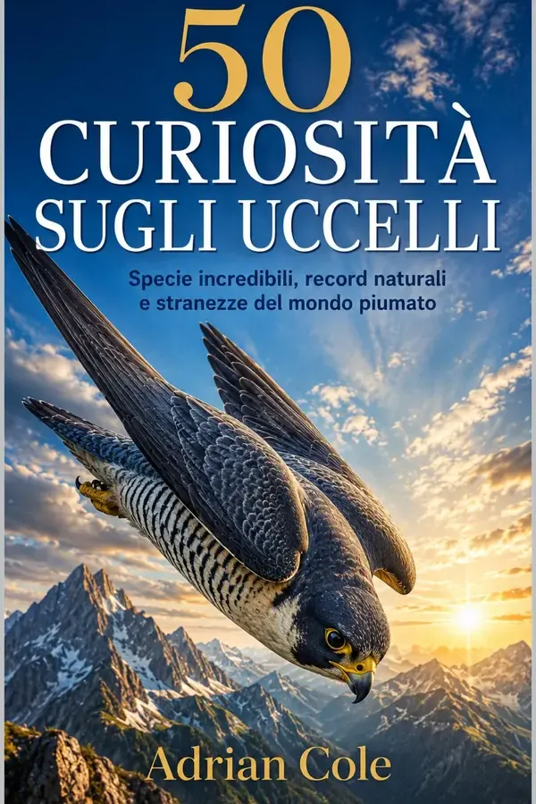 Copertina dell'ebook 50 CURIOSITÀ SUGLI UCCELLI: Specie incredibili, record naturali e stranezze del mondo piumato (I segreti della natura) di Adrian Cole