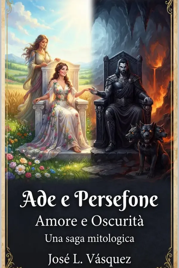 Copertina dell'ebook Ade e Persefone : Amore e Oscurità Una saga mitologica di José L. Vásquez