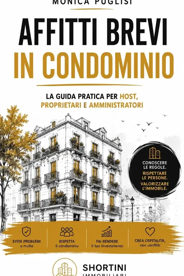 Copertina dell'ebook Affitti brevi in Condominio: Per affittare bene, dormire sereni e non farsi odiare dal condominio di Monica Puglisi