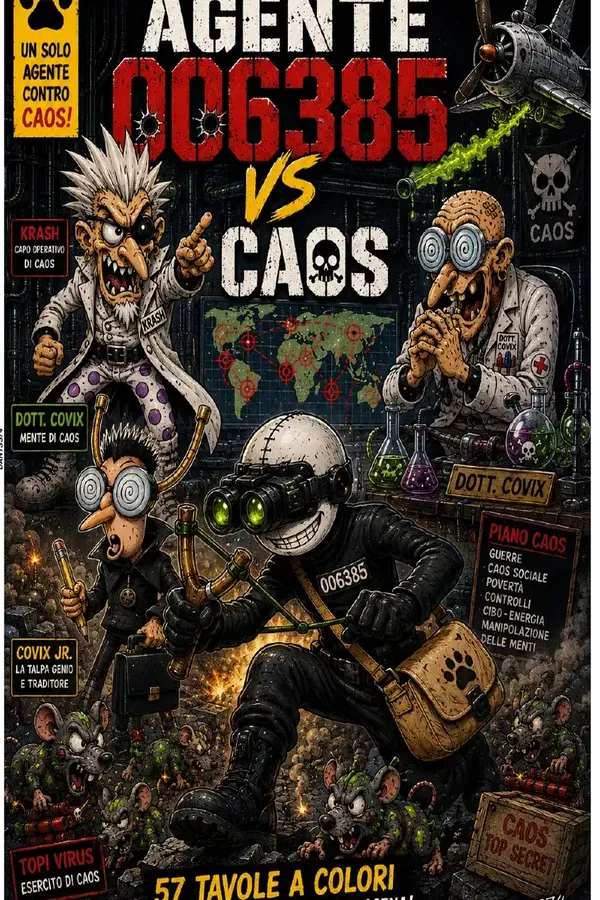 Copertina dell'ebook Agente 006385 vs Caos di Danyss74 Demuro