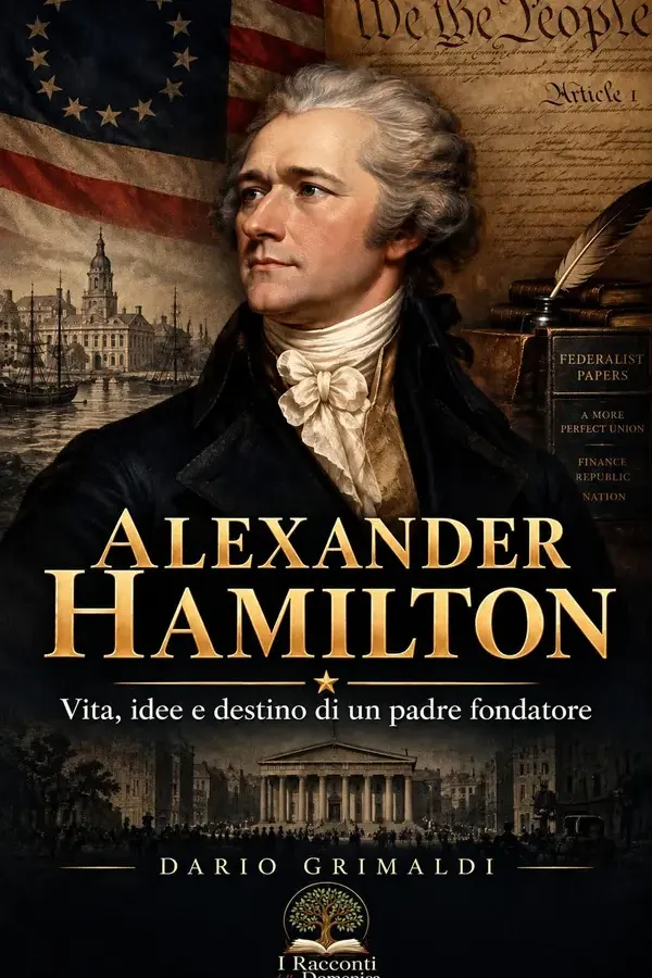 Copertina dell'ebook Alexander Hamilton: Vita, idee e destino di un padre fondatore di Dario Grimaldi