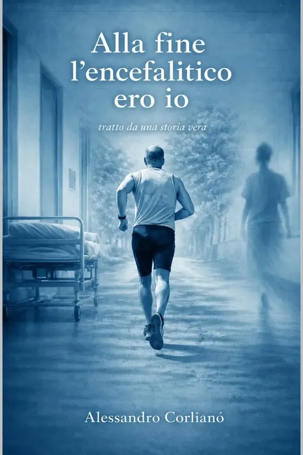 Copertina dell'ebook Alla fine l'encefalitico ero io di Alessandro Corlianò