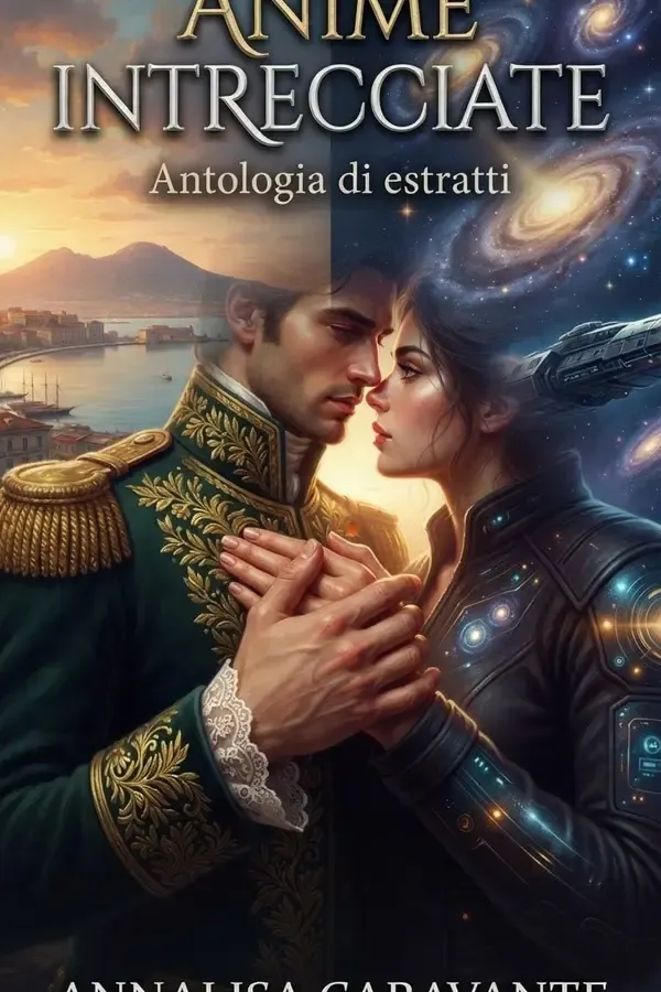 Copertina dell'ebook Anime intrecciate: Antologia di estratti e racconti di Annalisa Caravante