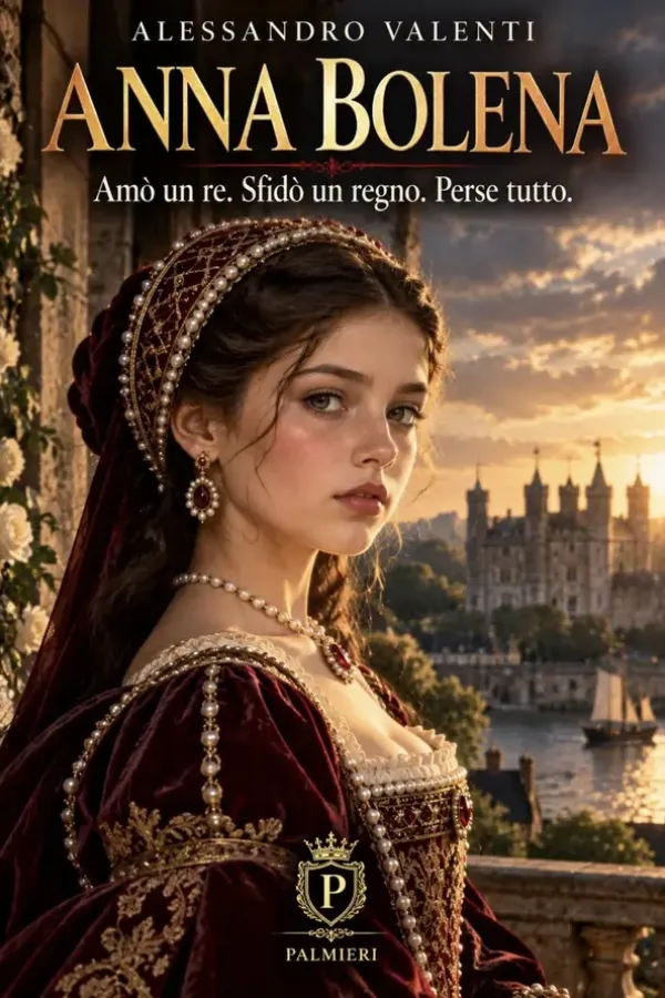 Copertina dell'ebook ANNA BOLENA: Amò un re. Sfidò un regno. Perse tutto. (EDIZIONI PALMIERI) di Alessandro Valenti