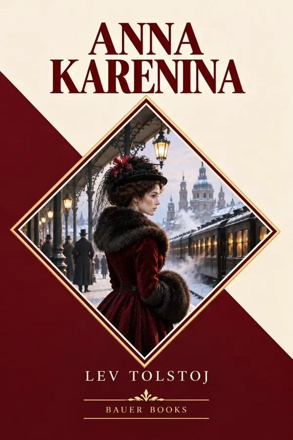 Copertina dell'ebook Anna Karenina di Lev Nikolaevic Tolstoj
