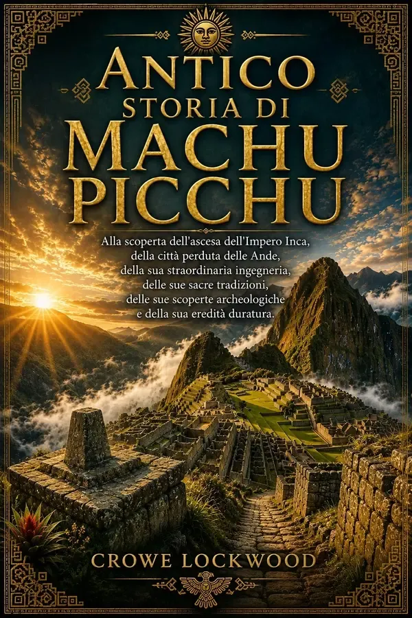 Copertina dell'ebook Antico Storia di Machu Picchu di CROWE LOCKWOOD