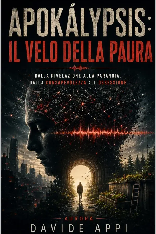 Copertina dell'ebook Apokálypsis: Il Velo della Paura: Dalla Rivelazione Alla Paranoia, Dalla Consapevolezza All'Ossessione di Davide Appi