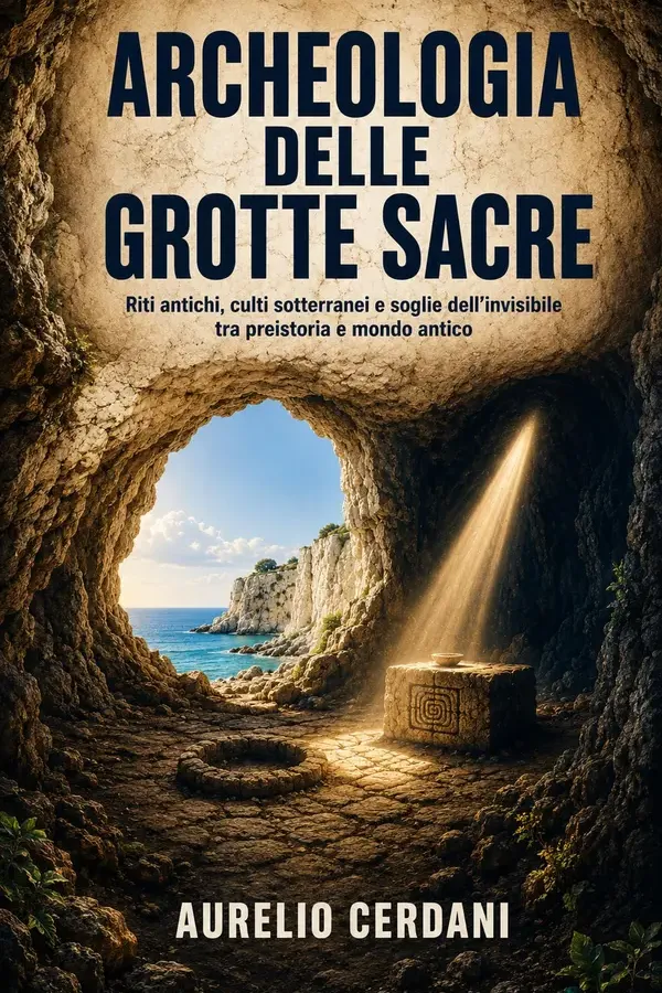 Copertina dell'ebook Archeologia delle grotte sacre: Riti antichi, culti sotterranei e soglie dell'invisibile tra preistoria e mondo antico di Aurelio Cerdani
