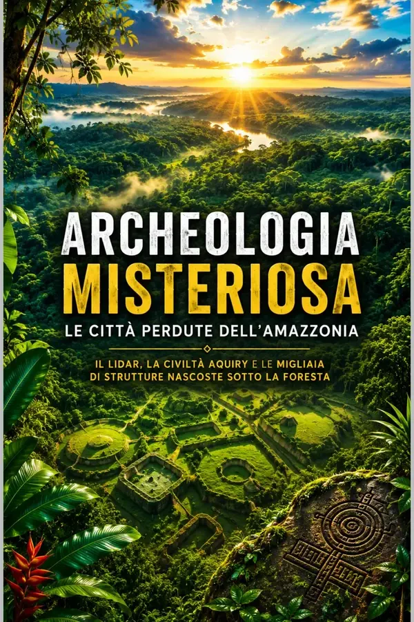 Copertina dell'ebook Archeologia Misteriosa: Le città perdute dell'Amazzonia (Cronache del Tempo: Storia, Miti e Misteri) di Omar Berellini