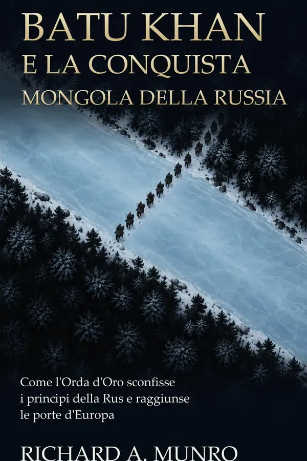 Copertina dell'ebook Batu Khan e la conquista mongola della Russia (Le campagne mongole Vol. 3) di Richard A. Munro