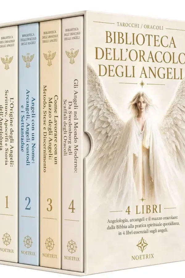 Copertina dell'ebook Biblioteca degli oracoli angelici - 4 libri di Noetrix