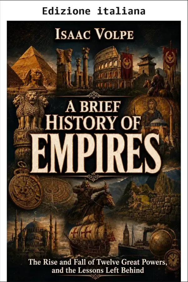 Copertina dell'ebook Breve storia degli imperi. L'ascesa e la caduta di dodici grandi potenze e le lezioni che ci hanno lasciato (Breve storia di... Vol. 31) di Isaac Volpe