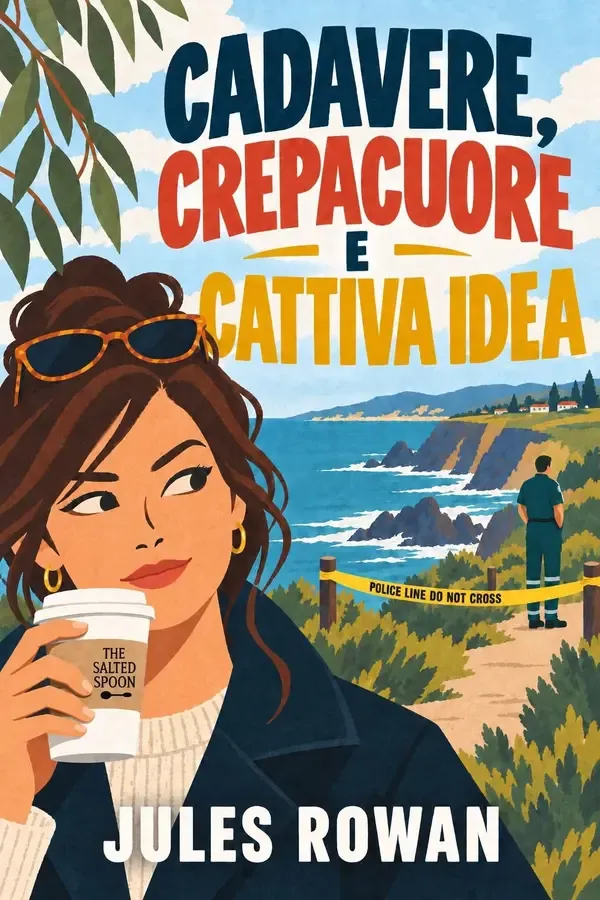 Copertina dell'ebook Cadavere, crepacuore e cattiva idea di Jules Rowan