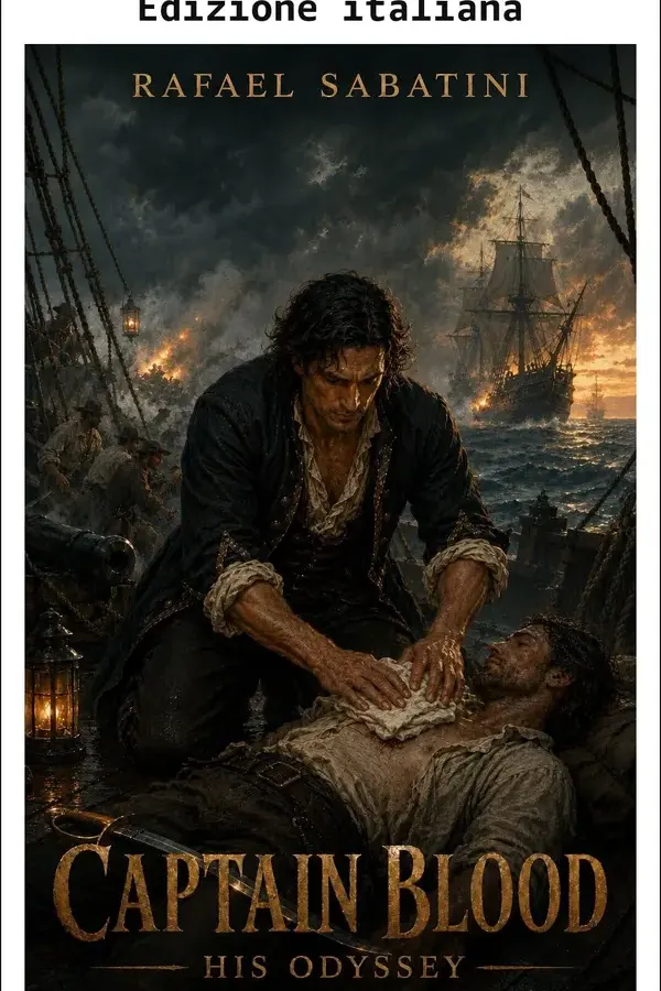 Copertina dell'ebook Capitan Blood: la sua odissea (annotato) (Classici pulp e d'avventura) di Rafael Sabatini