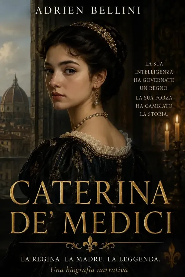 Copertina dell'ebook CATERINA DE' MEDICI (EDIZIONI PALMIERI) di Adrien Bellini