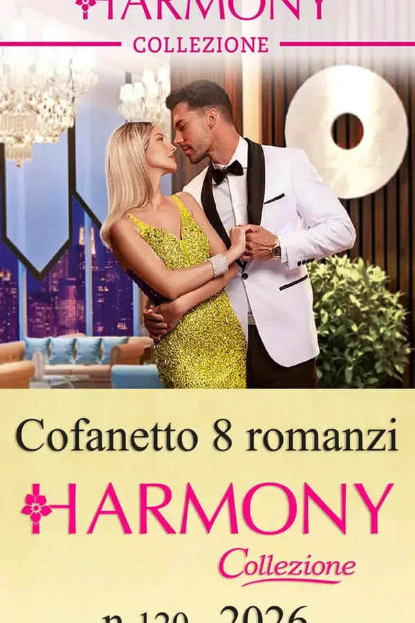 Copertina dell'ebook Cofanetto 8 Harmony Collezione n.120/2026 di Jeanne de Lonval