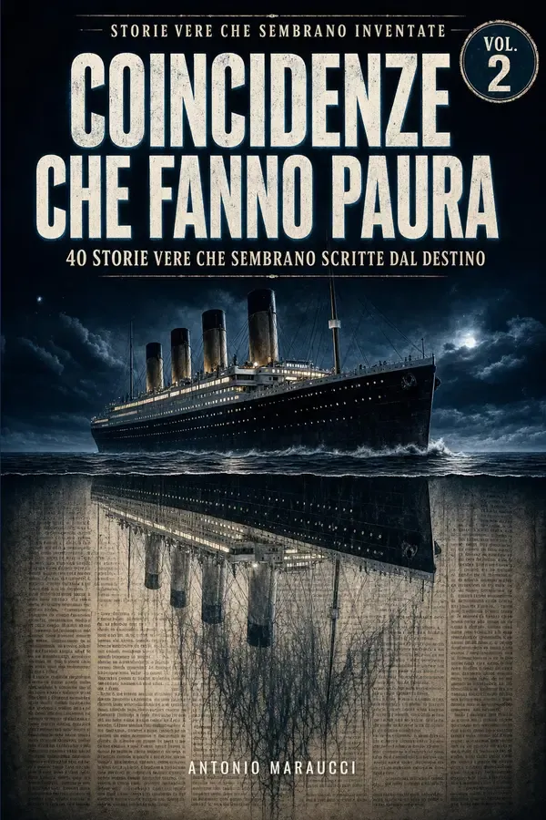 Copertina dell'ebook Coincidenze che fanno paura: 40 casi reali di destini incrociati, presagi e profezie che si sono avverate (Storie vere che sembrano inventate Vol. 2) di Antonio Maraucci