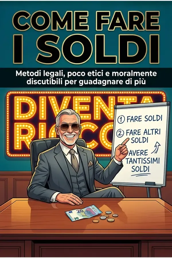 Copertina dell'ebook COME FARE I SOLDI: Metodi legali, poco etici e moralmente discutibili per guadagnare di più, fare soldi extra e trovare nuove idee di business di Salmone Editore