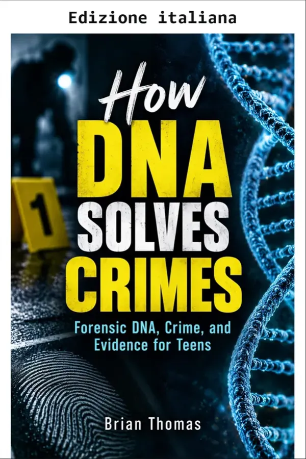 Copertina dell'ebook Come il DNA risolve i crimini di Brian Thomas