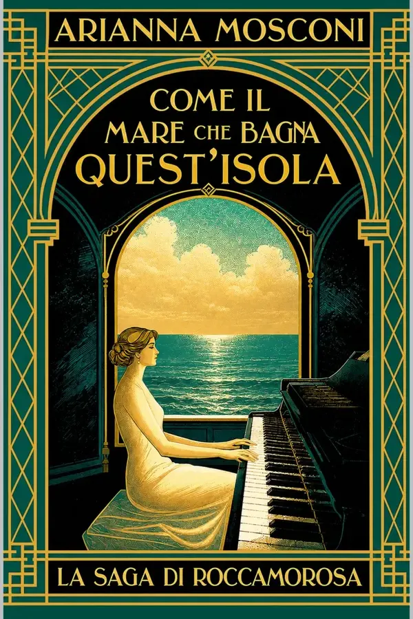 Copertina dell'ebook Come il mare che bagna quest'isola di Arianna Mosconi
