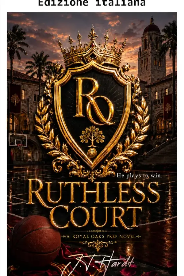 Copertina dell'ebook Corte spietata (Royal Oaks Prep Vol. 5) di J.T. Hardt