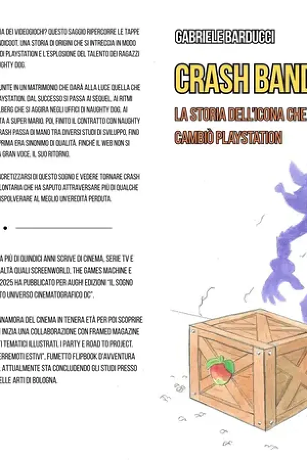 Copertina dell'ebook Crash Bandicoot: La storia dell'icona che cambiò PlayStation di Gabriele Barducci