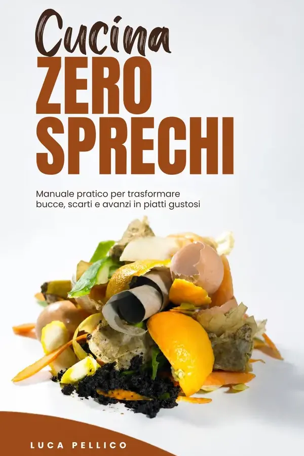 Copertina dell'ebook Cucina zero Sprechi : Come Cucinare con Bucce, Scarti e Avanzi per Risparmiare sulla Spesa Senza Rinunciare al Gusto | Manuale Pratico di Cucina Circolare e Conservazione di Luca Pellico
