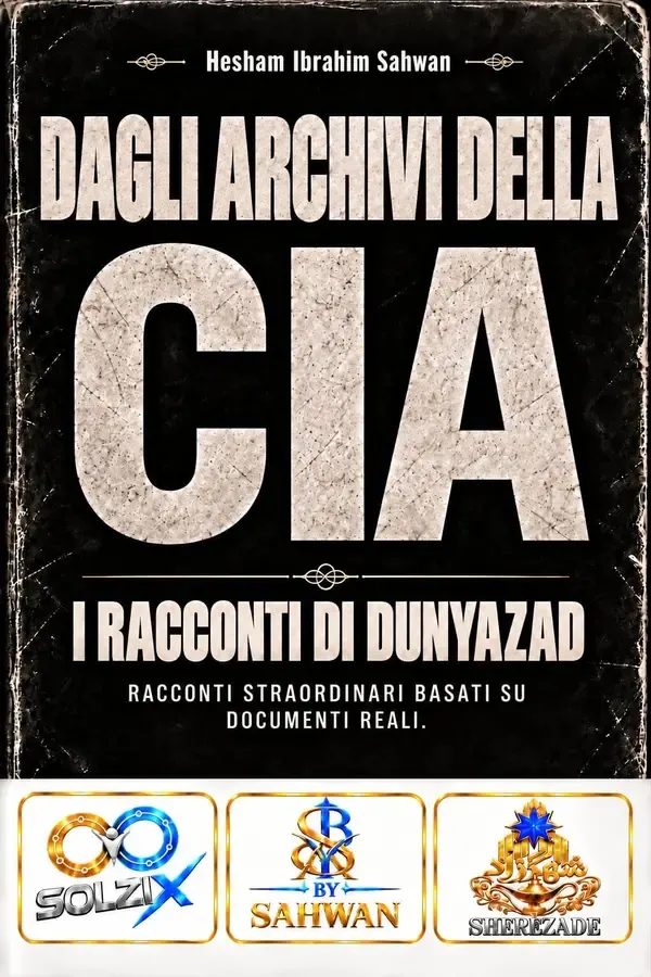 Copertina dell'ebook DAGLI ARCHIVI DELLA CIA: I RACCONTI DI DUNYAZAD di Hesham Ibrahim Sahwan