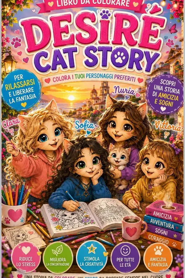 Copertina dell'ebook Desiré CatStory di Dario Di Marco