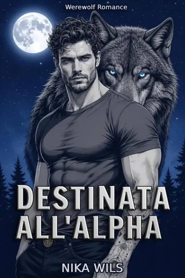 Copertina dell'ebook Destinata all'Alpha : Un Paranormal Romance su Compagni Predestinati e Lupi Mannari (I Lupi di Lunar Cove Vol. 1) di Nika Wils
