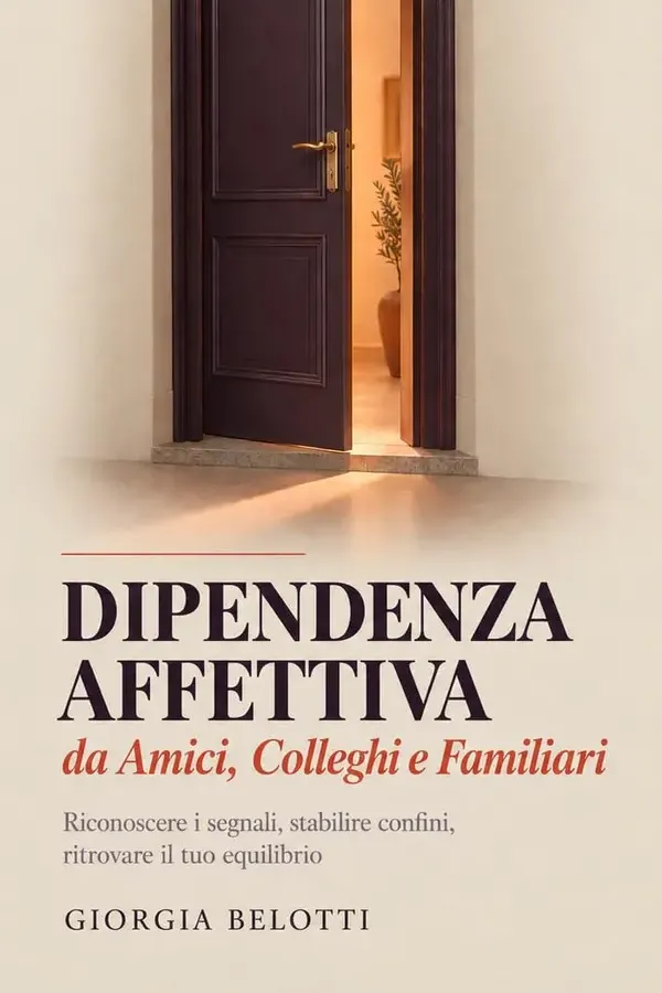 Copertina dell'ebook Dipendenza Affettiva da Amici, Colleghi e Familiari: Riconoscere le relazioni che ti svuotano, mettere confini sani e smettere di sentirti in colpa di Giorgia Belotti