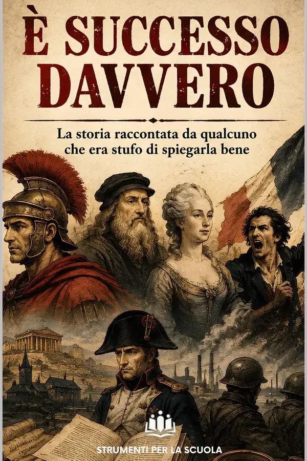 Copertina dell'ebook È successo davvero: La storia raccontata da qualcuno che era stufo di spiegarla bene di Scintille