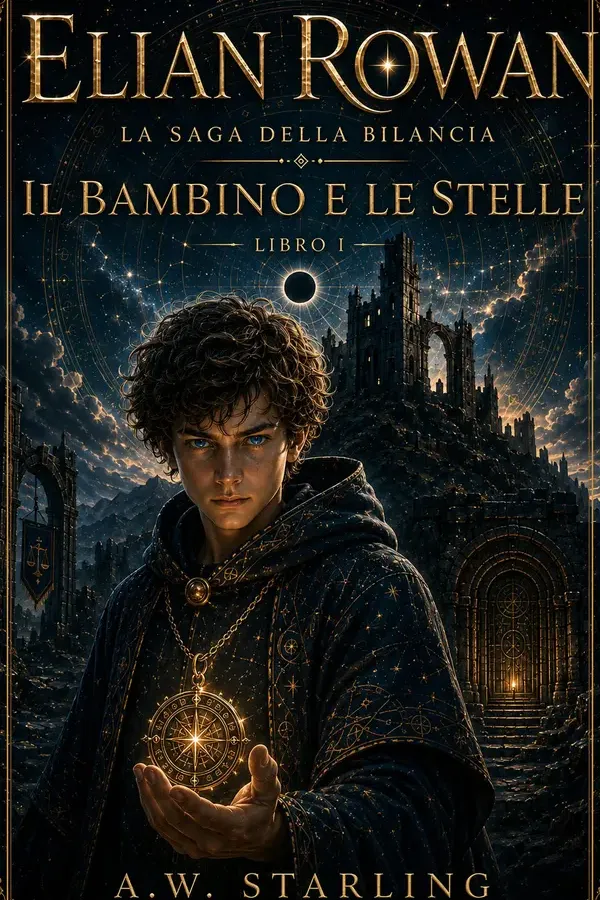 Copertina dell'ebook ELIAN ROWAN - IL BAMBINO E LE STELLE: LIBRO I (LA SAGA DELLA BILANCIA Vol. 1) di A.W. STARLING