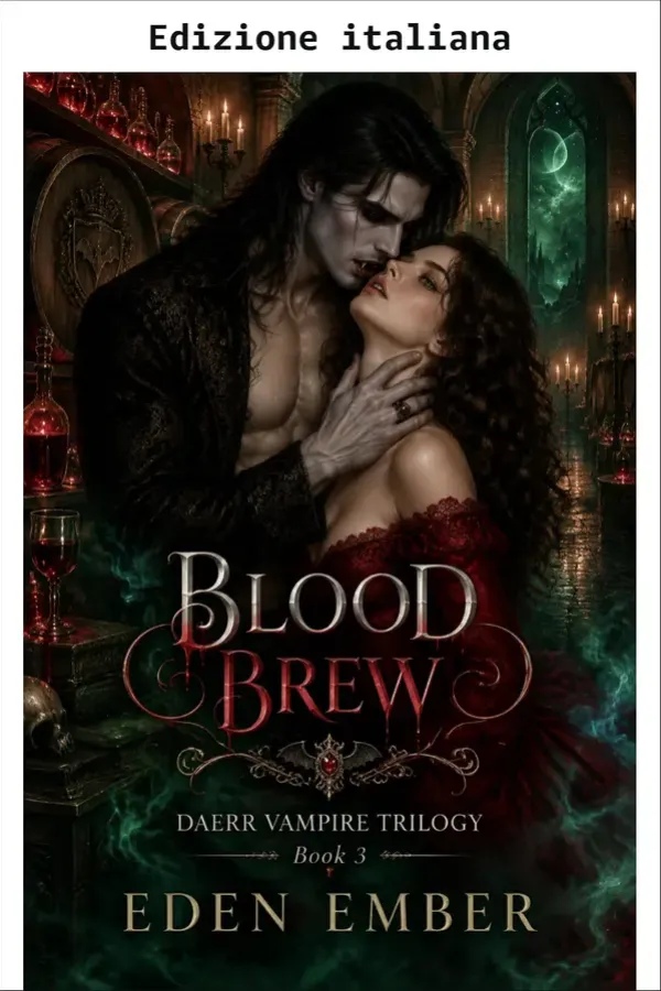 Copertina dell'ebook Elisir di sangue (Trilogia dei vampiri Daerr Vol. 3) di Eden Ember