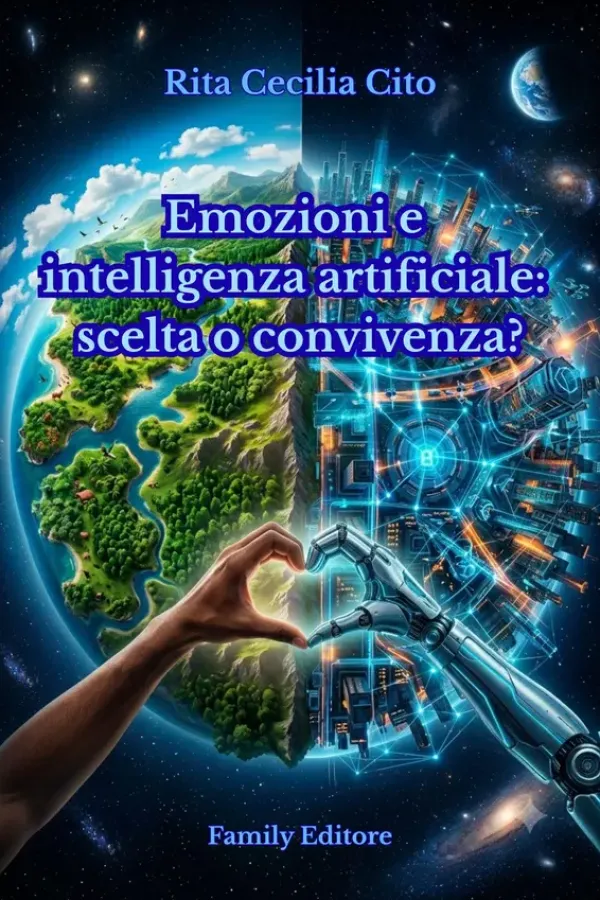 Copertina dell'ebook Emozioni e intelligenza artificiale: scelta o convivenza? di Rita Cecilia Cito