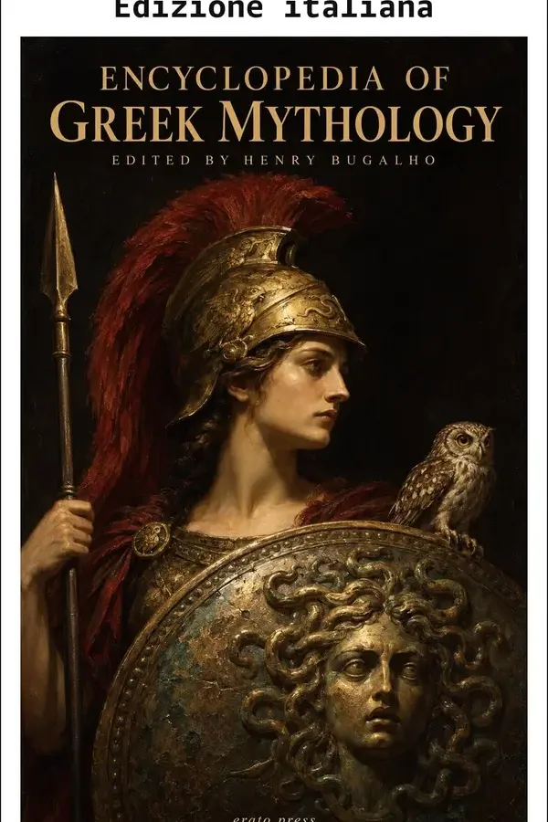 Copertina dell'ebook Enciclopedia della mitologia greca (Biblioteca Erato dell'antichità) di Erato Press