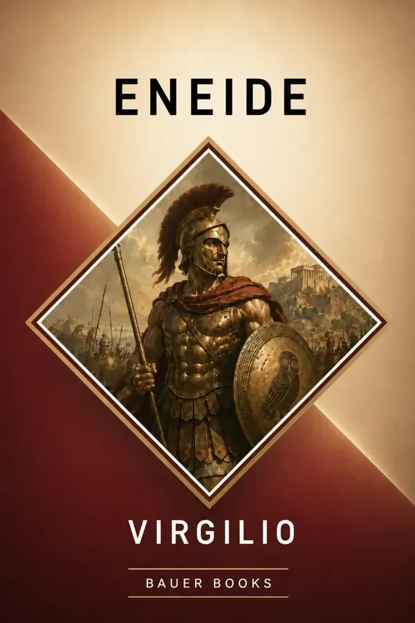 Copertina dell'ebook Eneide: Il grande poema epico di Enea tra destino, guerra, amore e le origini leggendarie di Roma di Virgilio