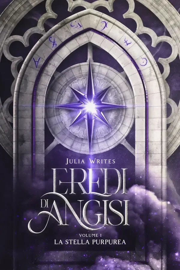 Copertina dell'ebook Eredi di Angisi: La Stella Purpurea di Julia Writes