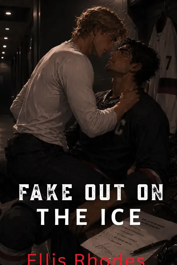 Copertina dell'ebook Fake Out On The Ice: Un romance MM hockey da nemici ad amanti (Frozen Rivals) di Ellis Rhodes