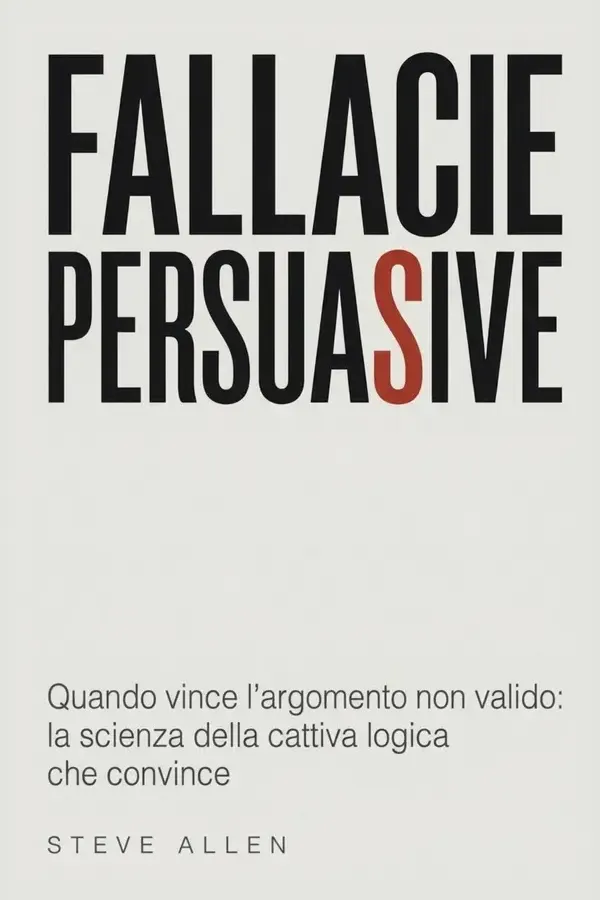 Copertina dell'ebook Fallacie persuasive: Quando vince l'argomento non valido: la scienza della cattiva logica che convince di Steve Allen