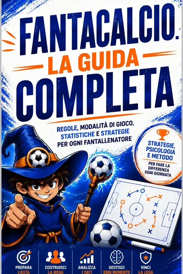Copertina dell'ebook Fantacalcio. La Guida Completa: Regole, modalità di gioco, statistiche e strategie per ogni fantallenatore di Sottovoce Official