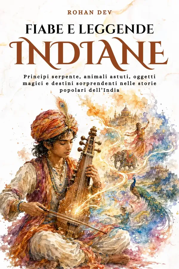 Copertina dell'ebook Fiabe e Leggende Indiane: Principi serpente, animali astuti, oggetti magici e destini sorprendenti nelle storie popolari dell'India (Historia Cosmica) di Rohan Dev