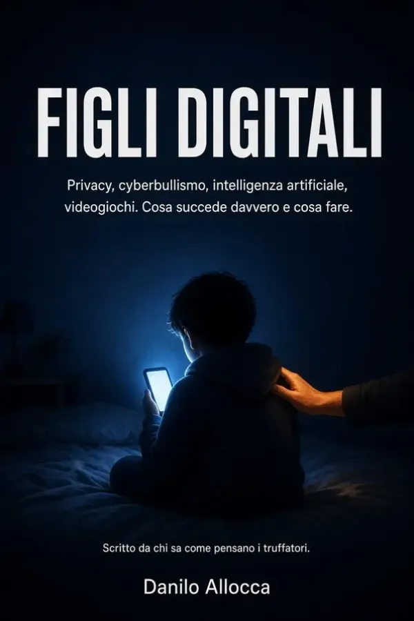 Copertina dell'ebook Figli Digitali: Crescere figli sicuri online, dai 6 ai 18 anni di Danilo Allocca