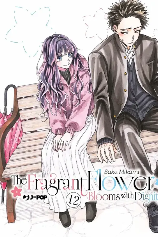 Copertina dell'ebook The fragrant flower blooms with dignity (Vol. 12) di Saka Mikami