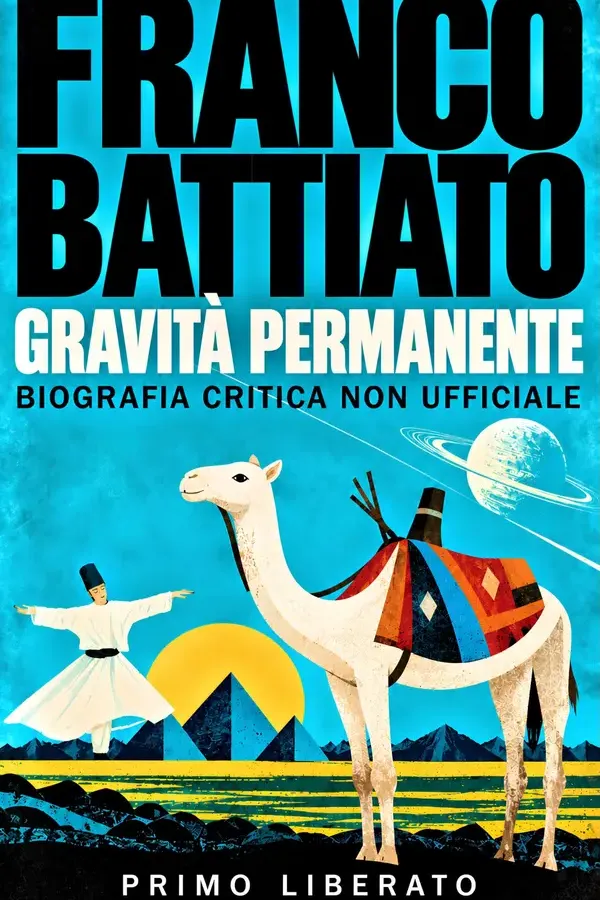 Copertina dell'ebook Franco Battiato. Gravità permanente: Biografia critica non ufficiale. Canzoni, filosofia, vita e ricerca spirituale e artistica. di Primo Liberato