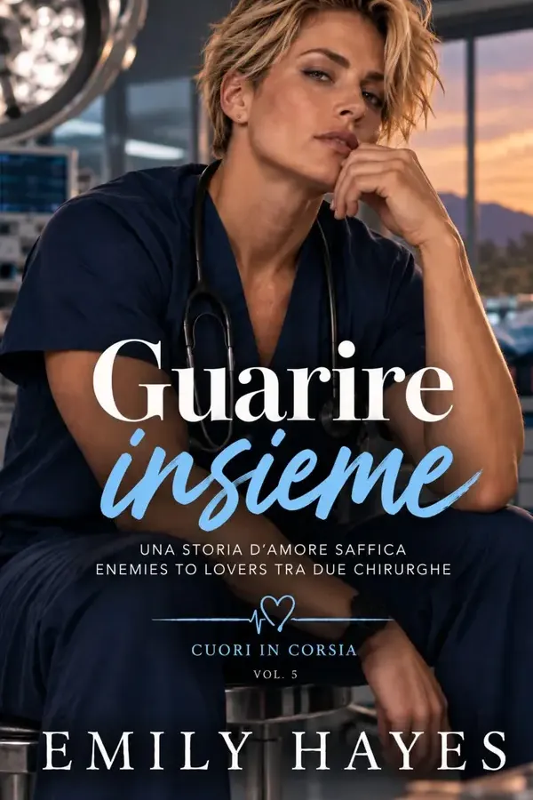 Copertina dell'ebook Guarire insieme: Una storia d'amore saffica enemies to lovers tra due chirurghe (Cuori in corsia Vol. 5) di Emily Hayes