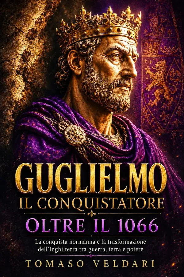 Copertina dell'ebook Guglielmo il Conquistatore oltre il 1066: La conquista normanna e la trasformazione dell'Inghilterra tra guerra, terra e potere di Tomaso Veldari